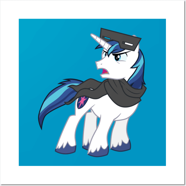 Blizzard Shining Armor Wall Art by CloudyGlow